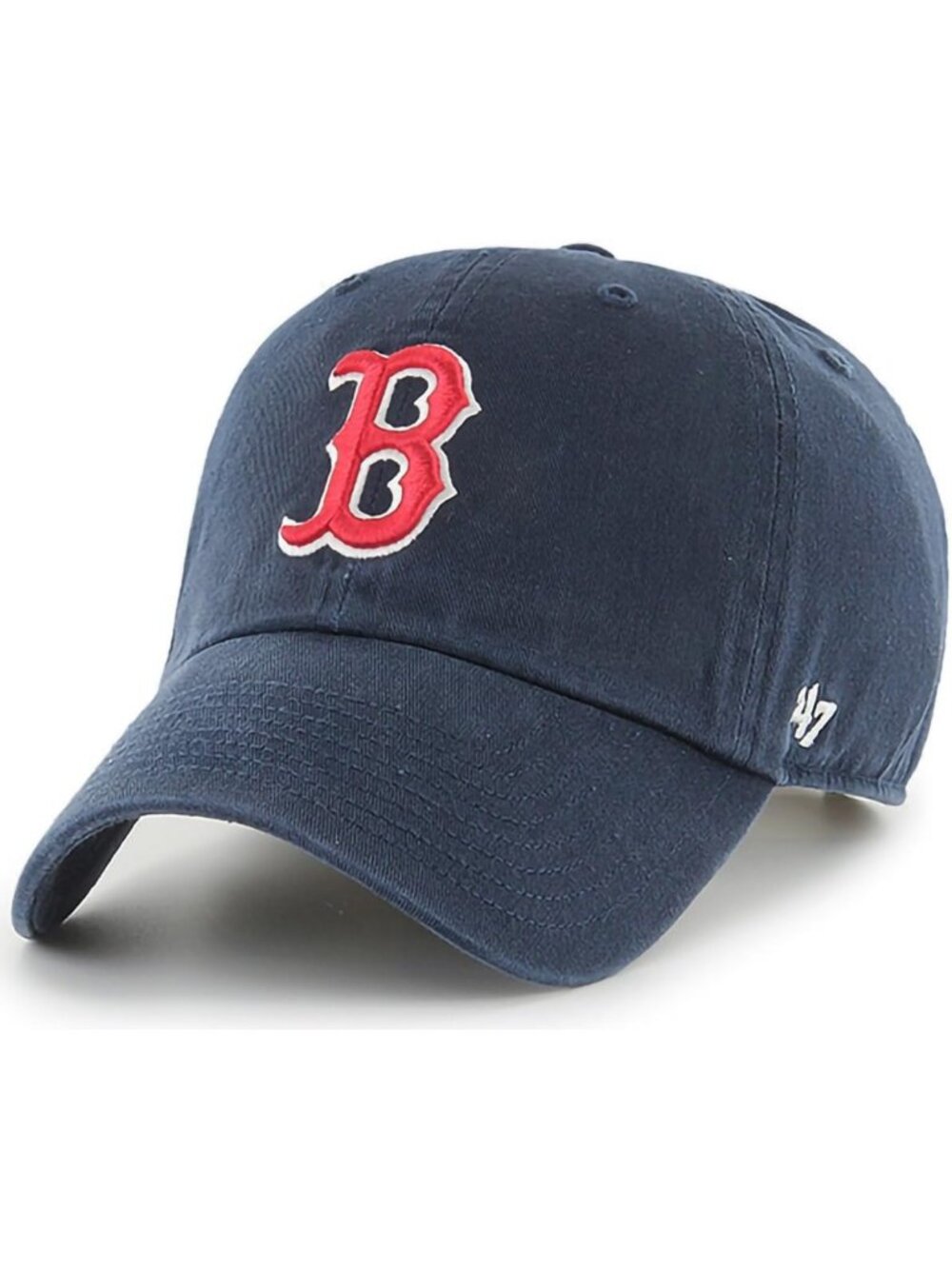 Adjustable Baseball Cap Hat - MLB Team Color Logo, Clean Up Style for Adults